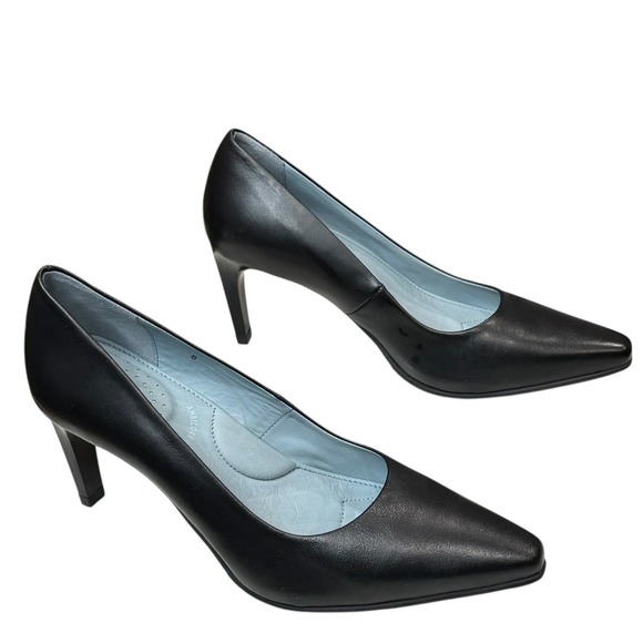 Skypro Marie Therese Flight Attendant Shoe Womens 8 Black Uniform Workwear Pumps - Picture 4 of 13